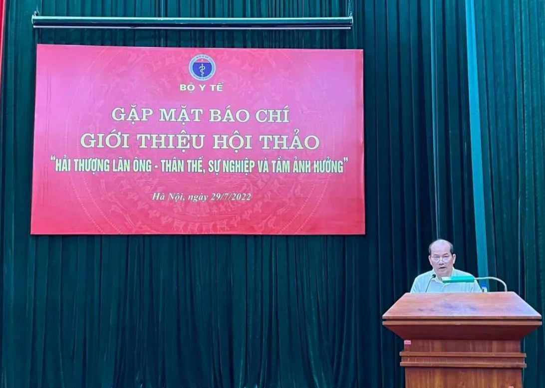 Ong Nguyen The Thinh Cuc truong Cuc Quan ly Y Duoc co truyen Bo Y te min - Việt Nam sẽ đề nghị UNESCO vinh danh Hải Thượng Lãn Ông Lê Hữu Trác