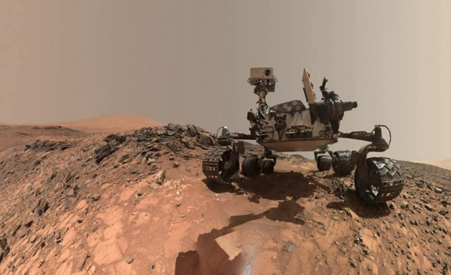 Tau tham hiem Curiosity tren sao Hoa min - Phát hiện khoáng chất cực quý hiếm trên sao Hỏa