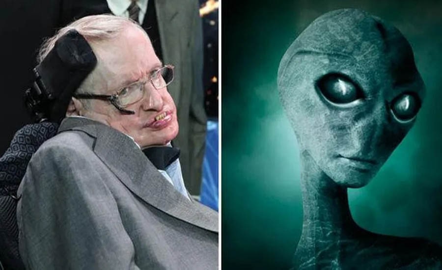 Theo Giáo sư Stephen Hawking, cuộc chạm trán giữa con người và người ngoài hành tinh có thể mang lại hậu quả nghiêm trọng. Ảnh: Geeksultd