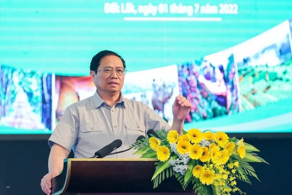 Thủ tướng Phạm Minh Chính Lấy con người là trung tâm để phát triển Tây Nguyên nhanh, bền vững