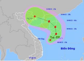 Áp thấp nhiệt đới hình thành trên Biển Đông