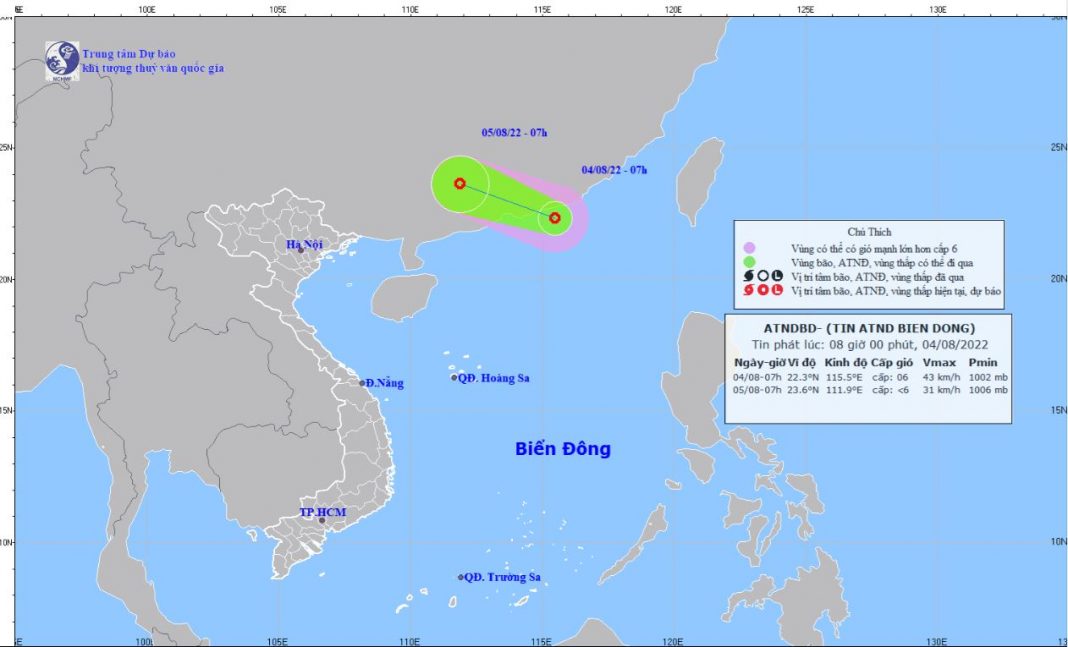 Biển Đông có áp thấp nhiệt đới, cả nước mưa lớn - vansudia.net Biển Đông có áp thấp nhiệt đới, cả nước mưa lớn