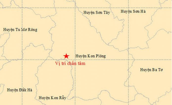 Động đất 4,7 độ Richter ở Kon Tum - VSD Khí Tượng - Thủy Văn