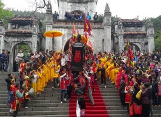 Lễ hội đền Bà Triệu được công nhận là Di sản văn hóa phi vật thể quốc gia Lễ hội đền Bà Triệu được công nhận là Di sản văn hóa phi vật thể quốc gia
