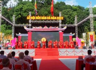 Lễ hội đền Bảo Hà tưởng nhớ Tướng quân Hoàng Bảy