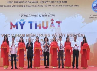 Mỹ thuật Nam miền Trung - Tây Nguyên hạnh ngộ bên dòng Hàn