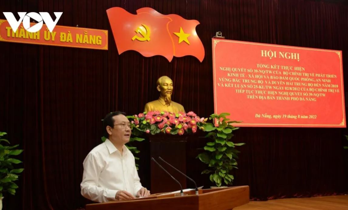 Ong Nguyen Hong Son Pho Truong Ban Kinh te Trung uong min - Đà Nẵng xác định mục tiêu trở thành một trung tâm kinh tế-xã hội của Đông Nam Á