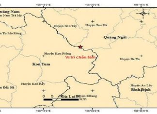 Sau Kon Tum, Quảng Nam, đến lượt Quảng Ngãi có động đất