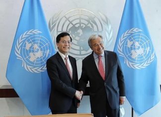 Tổng thư ký Antonio Guterres đánh giá cao đóng góp của Việt Nam tại Liên hợp quốc