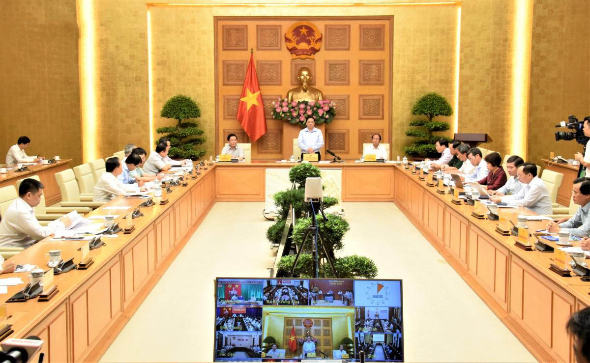 Thủ tướng Phạm Minh Chính chủ trì Hội nghị trực tuyến Ban Chỉ đạo Nhà nước các công trình, dự án quan trọng quốc gia, trọng điểm ngành GTVT.
