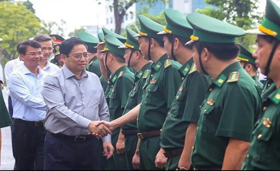 Thu tuong Pham Minh Chinh dong vien can bo chien si Bo doi Bien phong tinh Lao Cai min - Thủ tướng: Lào Cai cần phát huy tối đa bản sắc