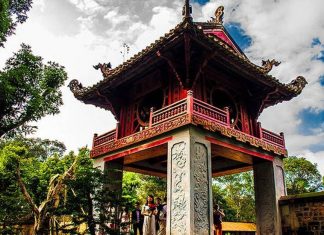 Thú vị hoạt động học lịch sử tại Văn Miếu Quốc tử giám Thú vị hoạt động học lịch sử tại Văn Miếu Quốc tử giám