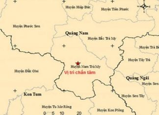 Sau liên tiếp các trận động đất tại Kon Tum, vùng giáp ranh Quảng Nam xảy ra động đất