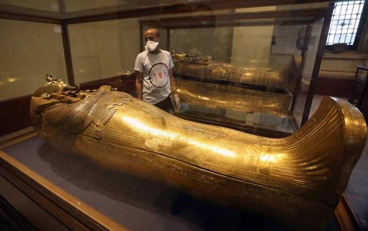 21 min - Bảo tàng Ai Cập có một phiến đá hình dạng kỳ lạ, đóng vai trò đặc biệt trong quá trình ướp xác