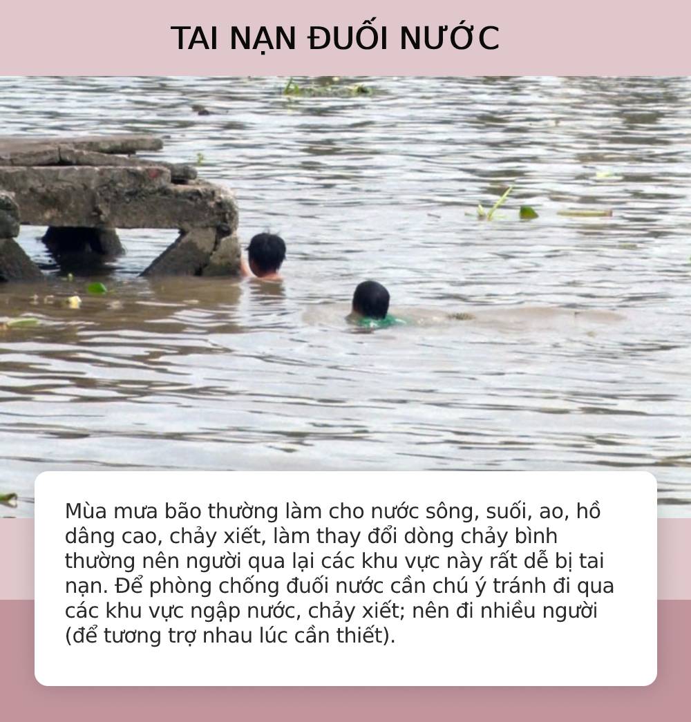 Những lưu ý đề phòng an toàn mùa mưa bão, phòng bệnh mùa mưa lũ 22 Những lưu ý đề phòng an toàn mùa mưa bão, phòng bệnh mùa mưa lũ 22