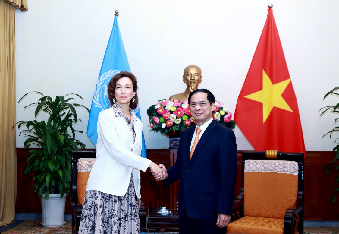 Ba Audrey Azoulay khang dinh Viet Nam la mot hinh mau hop tac hieu qua voi UNESCO min - Sứ mệnh lịch sử khi UNESCO vinh danh Chủ tịch Hồ Chí Minh