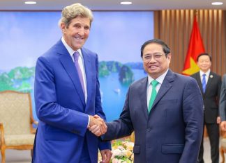 John Kerry: Mỹ sẽ tăng cường giúp Việt Nam ứng phó biến đổi khí hậu