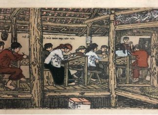 Khơi dậy niềm tự hào về truyền thống hiếu học qua tác phẩm mỹ thuật