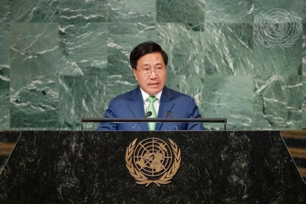 Tại Đại hội đồng Liên Hiệp Quốc, Việt Nam nhấn mạnh cần thượng tôn luật pháp quốc tế