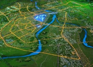 Thành phố đa chức năng ven sông Hồng Thành phố đa chức năng ven sông Hồng