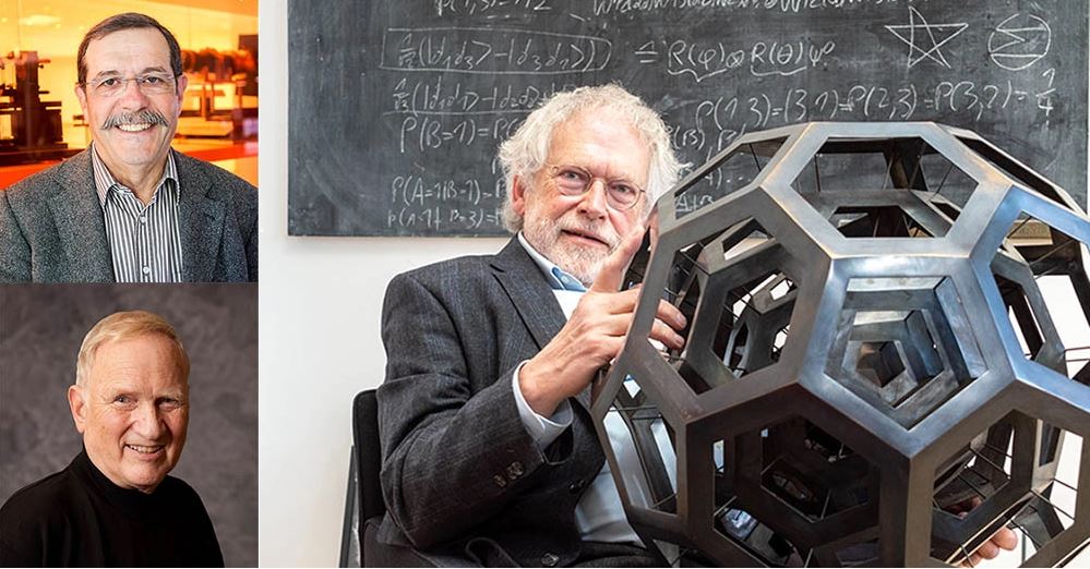 3 nhà chiến thắng Nobel Vật lý 2022.
