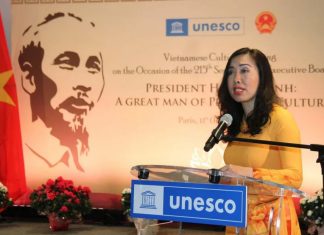 Lễ kỷ niệm 35 năm tổ chức UNESCO thông qua Nghị quyết tôn vinh Chủ tịch Hồ Chí Minh