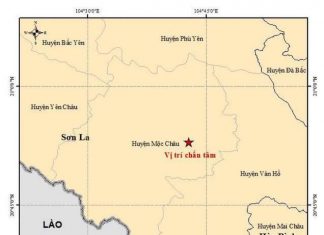 Sơn La: Động đất gây rung lắc tại Mộc Châu