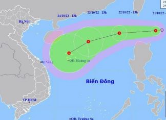 Biển Đông sắp đón áp thấp nhiệt đới
