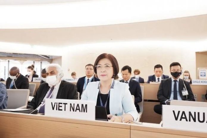 Việt Nam tích cực tham gia đóng góp tại Khóa họp 51 Hội đồng Nhân quyền LHQ