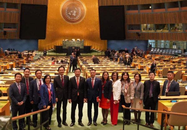Đoàn Việt Nam tham dự phiên họp bỏ phiếu và công bố kết quả thành viên Hội đồng Nhân quyền Liên Hợp Quốc