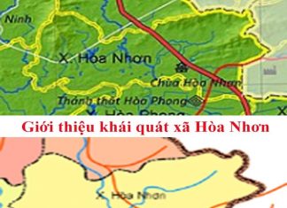 Giới thiệu khái quát xã Hòa Nhơn