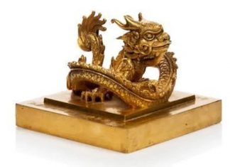 Hôm nay đấu giá ấn vàng 'Hoàng đế chi bảo' tại Pháp