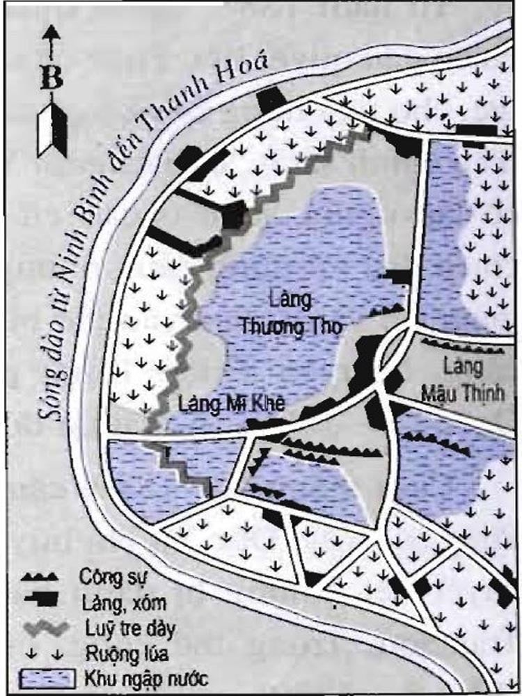 Lược đồ căn cứ Ba Đình