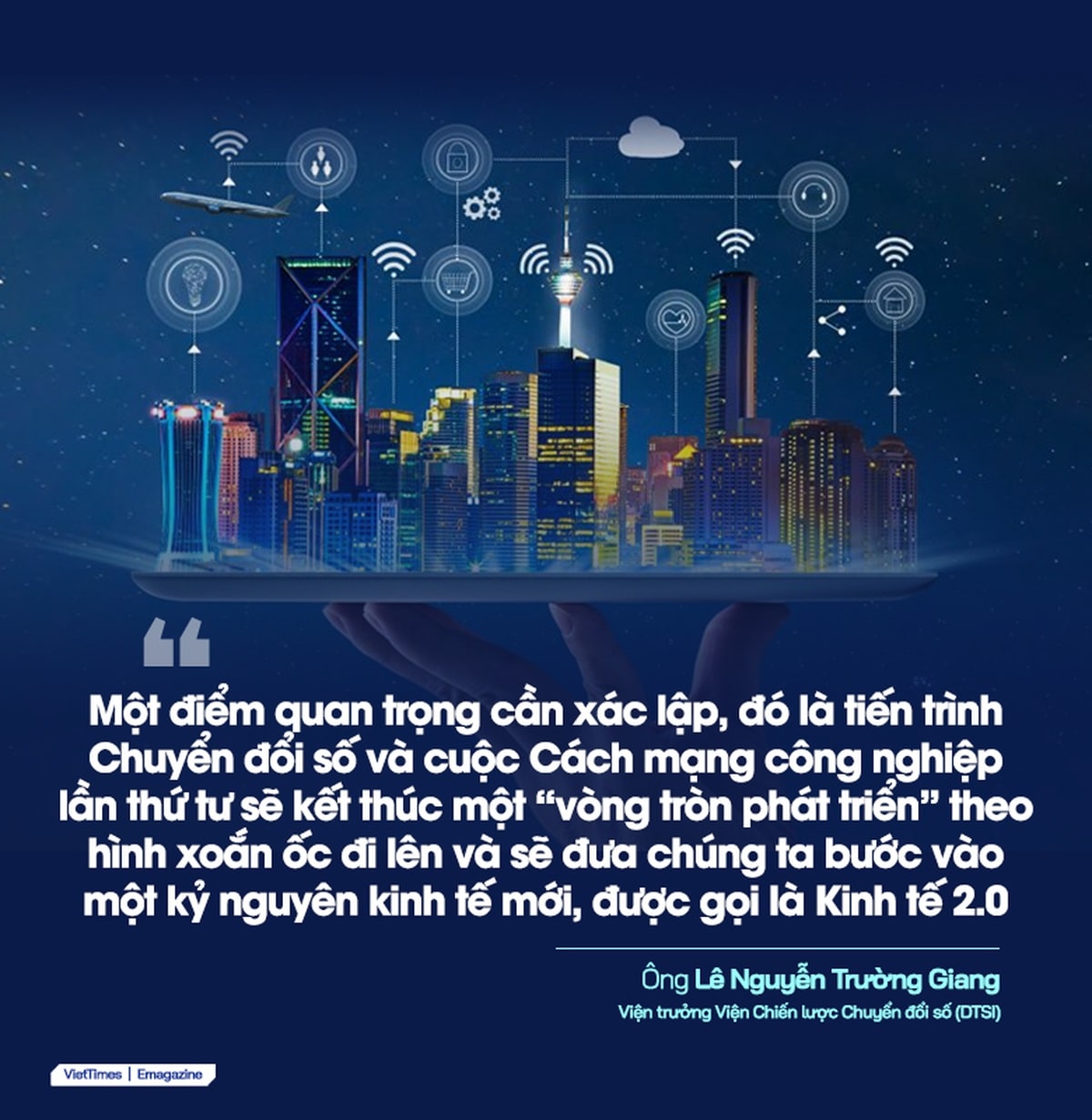 Một điểm quan trọng cần xác lập, đó là tiến trình Chuyển đổi số và cuộc Cách mạng công nghiệp lần thứ tư Một điểm quan trọng cần xác lập, đó là tiến trình Chuyển đổi số và cuộc Cách mạng công nghiệp lần thứ tư