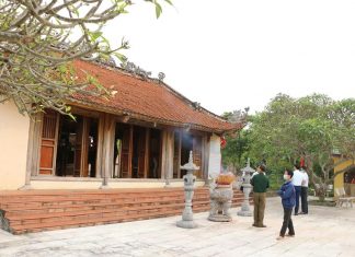Linh thiêng đền thờ vua Lý Nam Đế - VSD Lịch Sử Việt Nam
