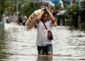 Philippines: Số người chết do bão Nalgae lên 98 người, 1,2 triệu người bị ảnh hưởng