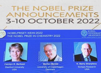 Thông cáo báo chí của Viện Hàn lâm Khoa học Hoàng gia Thụy Điển về Giải Nobel Hóa học năm 2022