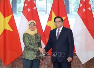 Tổng thống Singapore kết thúc tốt đẹp chuyến thăm cấp Nhà nước tới Việt Nam
