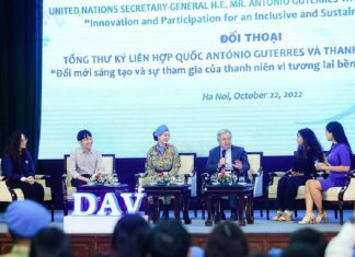 Tổng thư ký Liên Hiệp Quốc gửi gắm với thanh niên Việt Nam