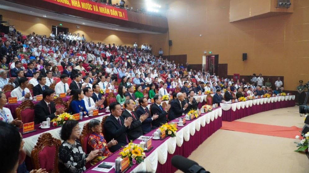 Các đại biểu tham dự lễ Kỷ niệm 100 năm Ngày sinh Thủ tướng Võ Văn Kiệt