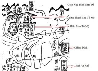 Di tích Mỹ Sơn trên một bản đồ cổ