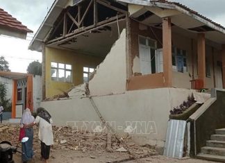 Động đất tại Indonesia, ít nhất 162 người chết