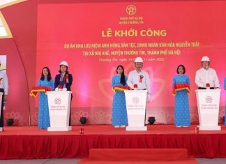 Khởi công xây dựng Khu lưu niệm Danh nhân văn hóa thế giới Nguyễn Trãi
