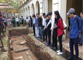 Phát hiện quan trọng về sân thiết triều tại Hoàng thành Thăng Long