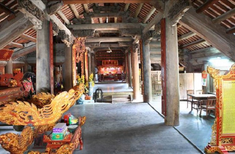 Sử dụng màu sắc qua di tích đình, đền, chùa miền Bắc