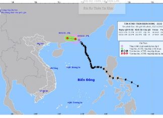 TIN ÁP THẤP NHIỆT ĐỚI TRÊN BIỂN ĐÔNG (Suy yếu từ bão số 7)