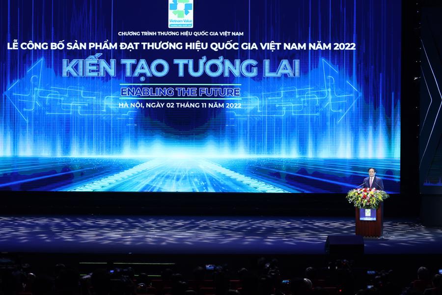 Thủ tướng mong muốn đến năm 2030 Việt Nam sẽ có trên 1.000 sản phẩm đạt Thương hiệu quốc gia Việt Nam