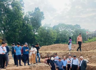 Các nhà khảo cổ “rối não” khi phát hiện dấu tích sân Đan Trì và Ngự Đạo ở Hoàng thành Thăng Long