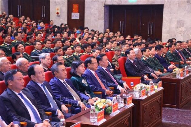 Lễ kỷ niệm 50 năm Chiến thắng H&agrave; Nội - Điện Bi&ecirc;n Phủ tr&ecirc;n kh&ocirc;ng