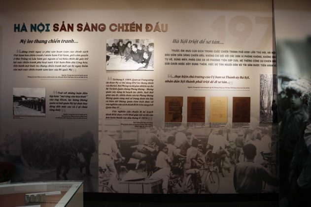 H&igrave;nh ảnh về một H&agrave; Nội sẵn s&agrave;ng chiến đấu. Ảnh: Thu Hiền